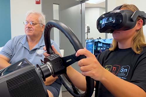 Virtual Reality Driving Lessons