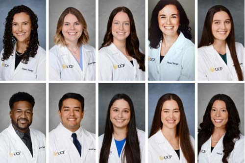 Physical Therapy UCF Doctor of Physical Therapy Students Set New Record for Residency Placements