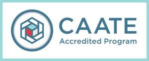 Logo for a CAATE Accredited Program