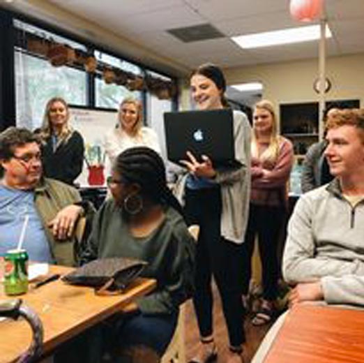 the UCF aphasia family group shot