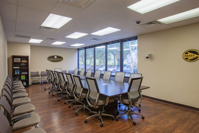 conference room at the FAAST Center