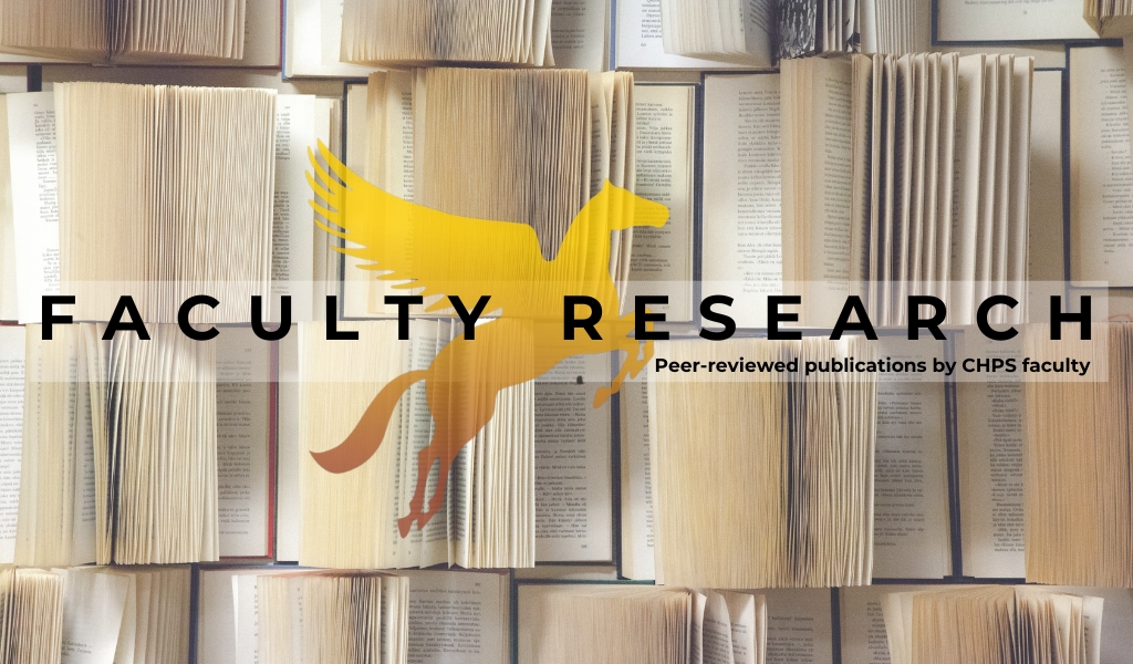 Research Roundup: Publications by CHPS Faculty, Spring/Summer 2026