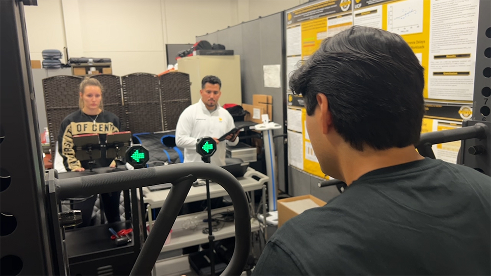 UCF Kinesiology PhD Student Developing Peak Performance Tests