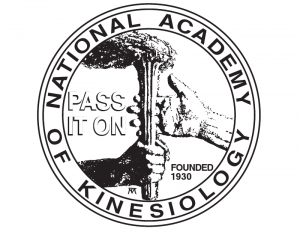 logo for the National Academy of Kinesiology