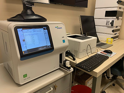 CEPL equipment - Sysmex Hematology Alalyzer