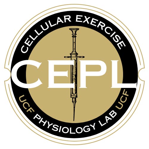 Logo for the UCF Cellular Exercise Physiology Laboratory
