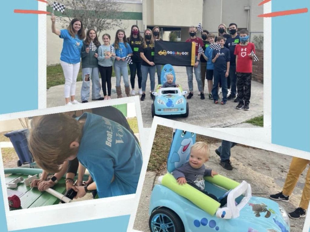 Go Baby Go! UCF chapter partners with elementary robotics club to help immobilized kids