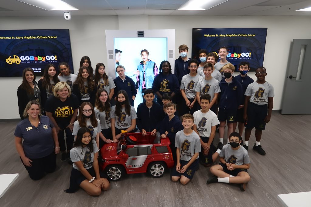 Go Baby Go Hosts Interactive Field Trip for Middle School Students