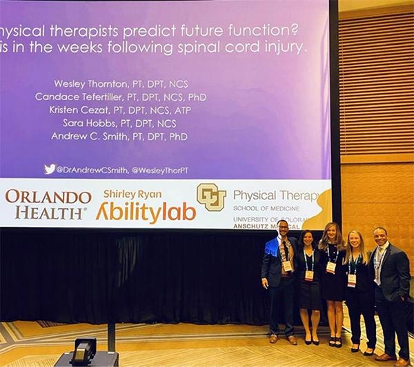 Residency Faculty Kristen Cezat Presents with National Spinal Cord Injury Experts