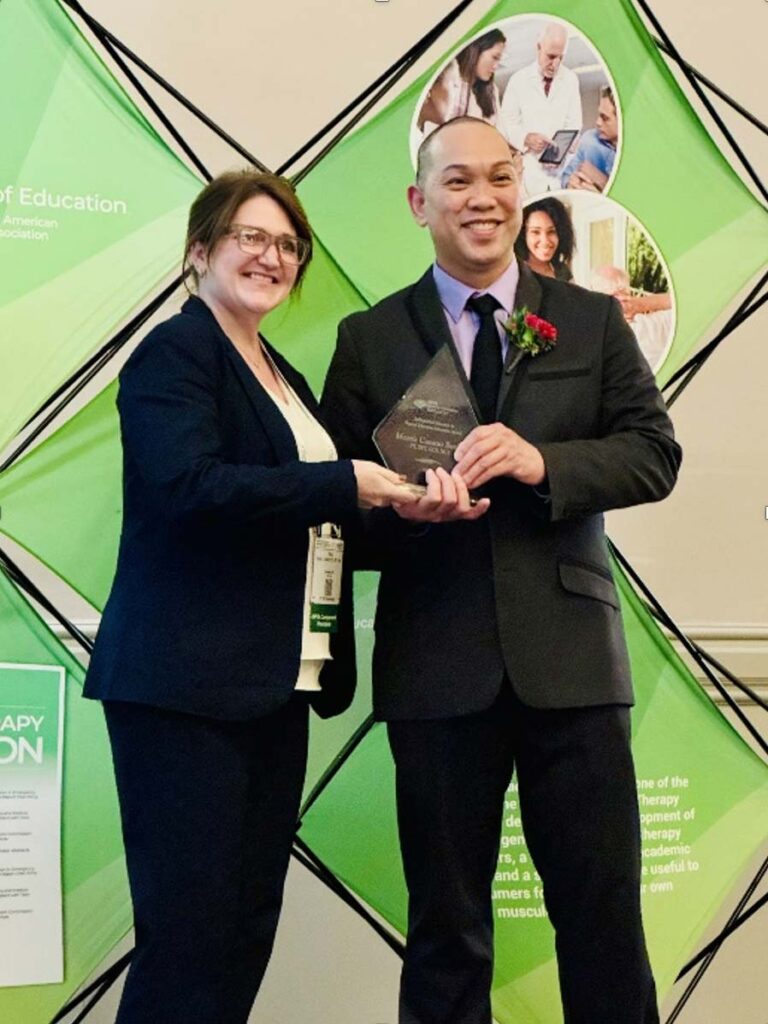 Beato Earns National Distinguished Physical Therapy Educator Honor Beato Earns National Distinguished Physical Therapy Educator Honor