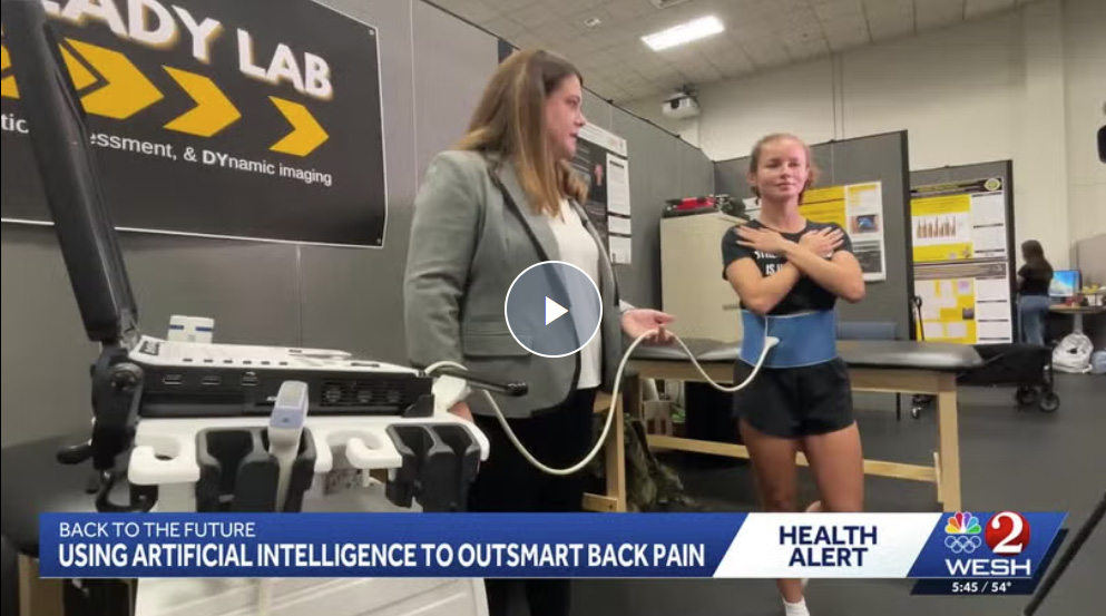 UCF Researchers Marrying Ultrasound with AI to Better Treat Back Pain