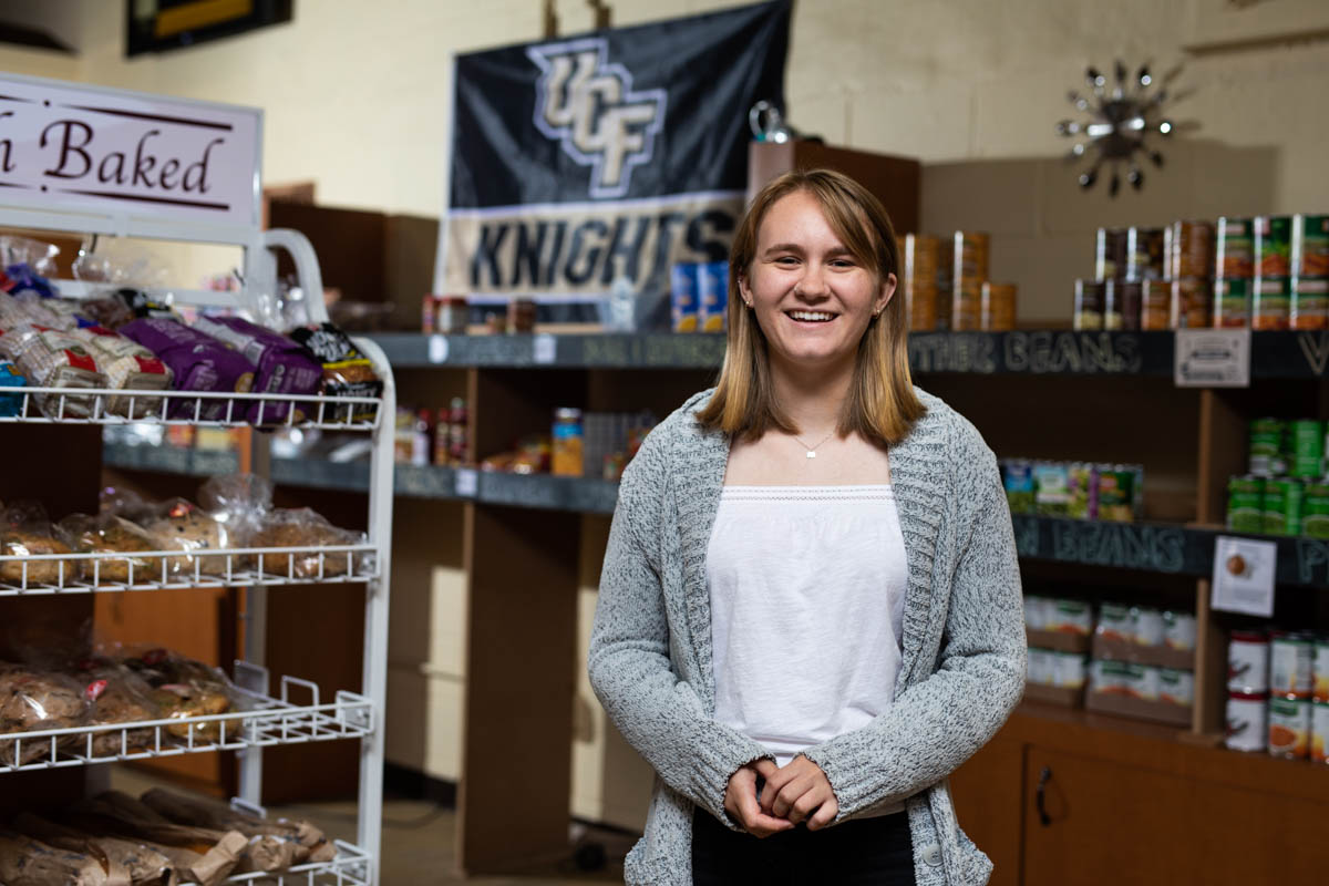 Graduating Knights Pantry Manager Aims to Impact Through Policy UCF