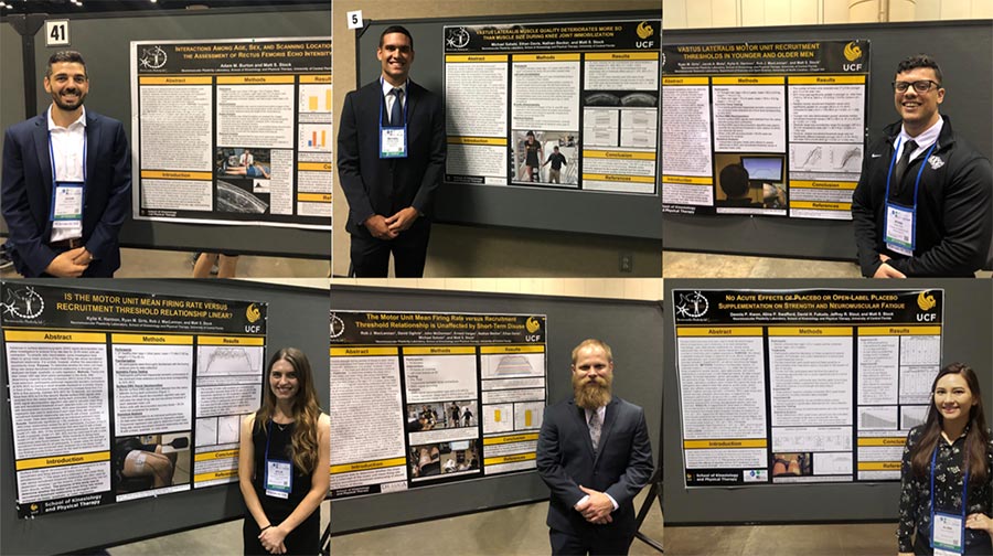 Six NPL students present research at ACSM!