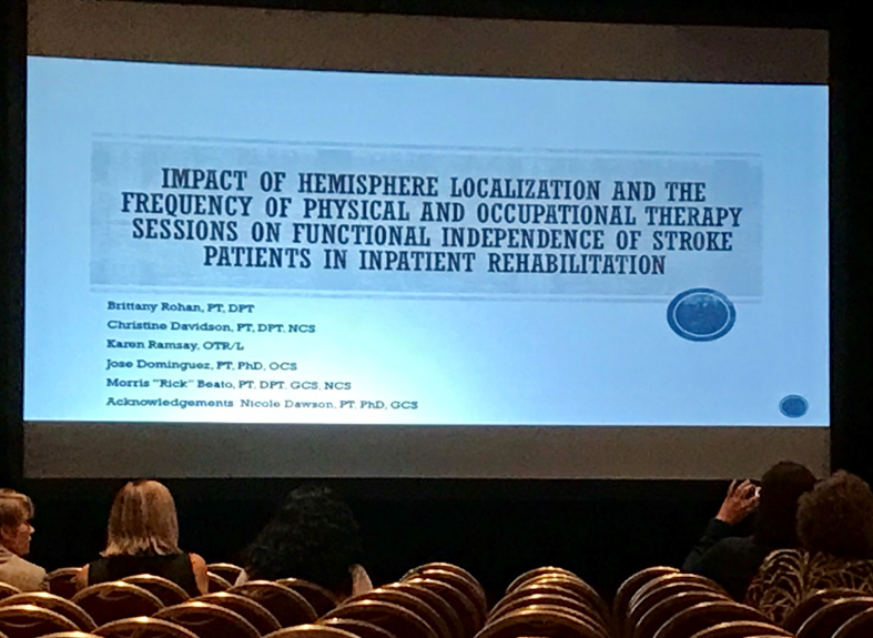 Neurologic Residents Present at the FPTA Annual Conference