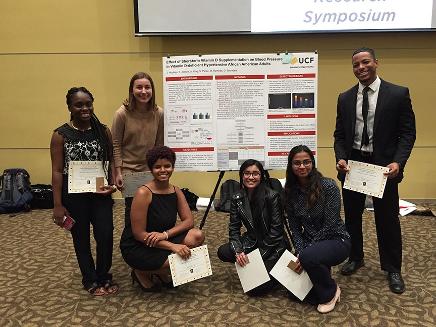 Health Sciences Undergraduate Students Get a Taste of Research