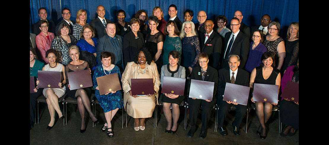 Kenyatta at a fellows award ceremony