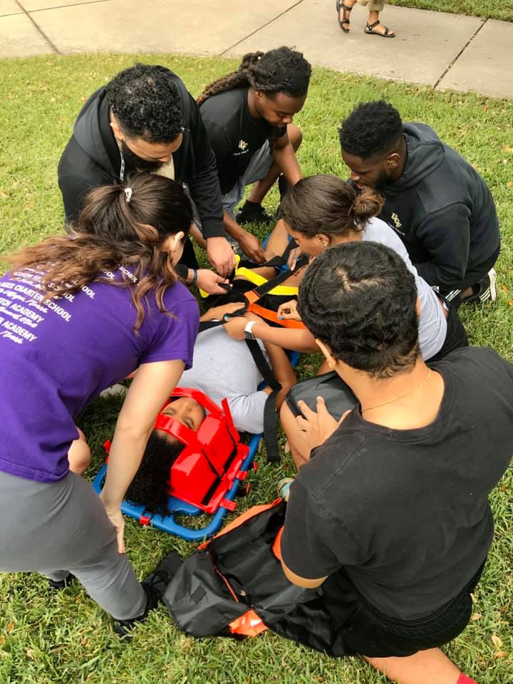 Athletic Training Students Prepare To Be First-Responders