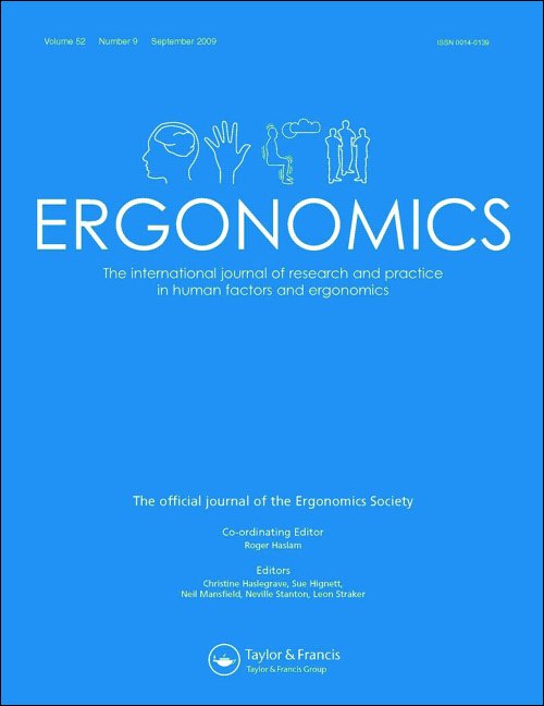 New study published in Ergonomics