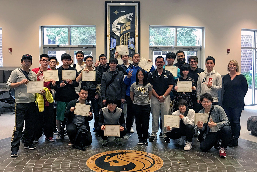 Japan Judo Therapy Students partnered with athletic training program