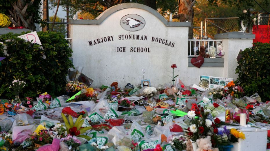 Marjory Stoneman Douglas school sign