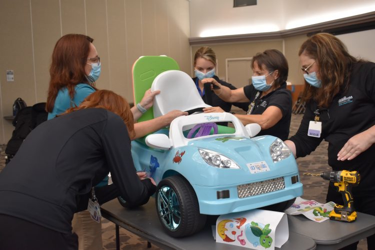 UCF Go Baby Go! Builds New Partnership with St. Joseph Children’s Hospital