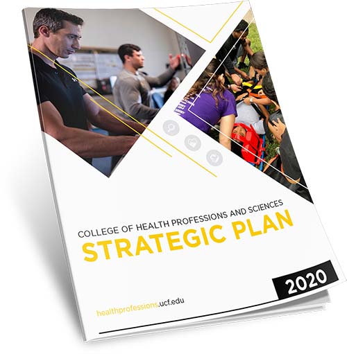 College of Health Professions and Sciences Strategic Plan cover.