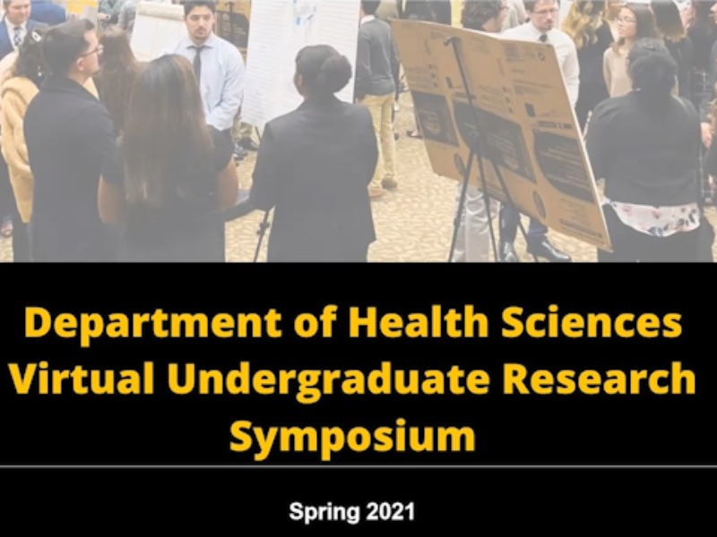 Health Sciences Students Compete in Undergraduate Research Symposium