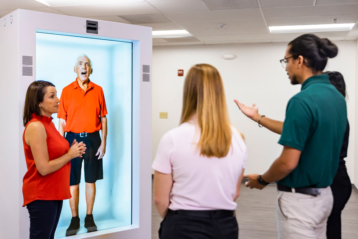 New Lifelike Hologram Tech Expands UCF Students’ Skills in Patient Care