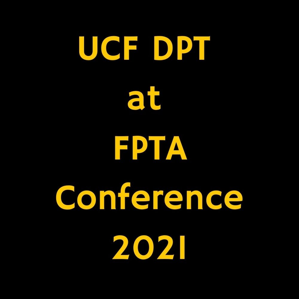 UCF DPT Faculty and Alumni Present at FPTA Conference College of