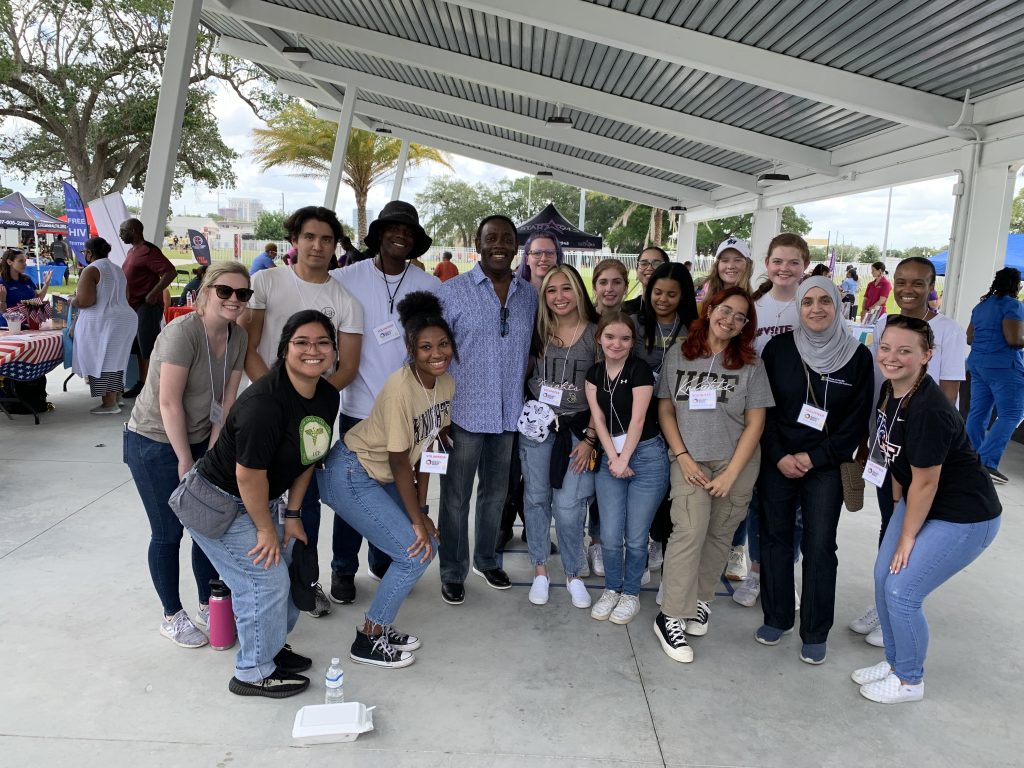 CHPS Students Organize and Participate in Orange County Minority Health Fest