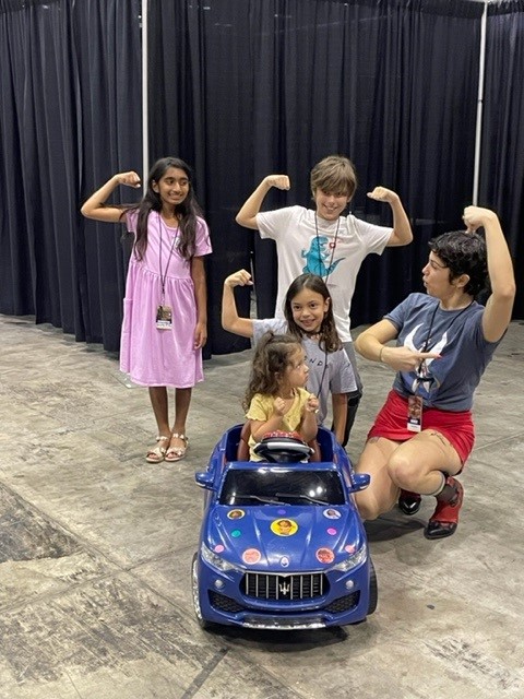 UCF Go Baby Go Presents Encanto Car at Megacon