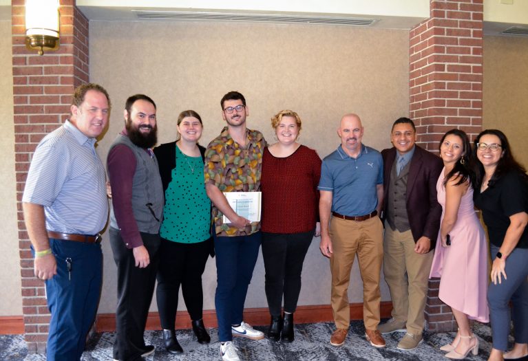 group picture of awardee with their field agency colleagues.