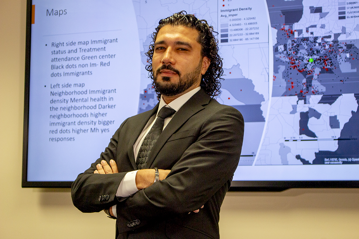 Social Work Researcher Uses GIS to Map Neighborhood Impact on Mental Health and Access to Care