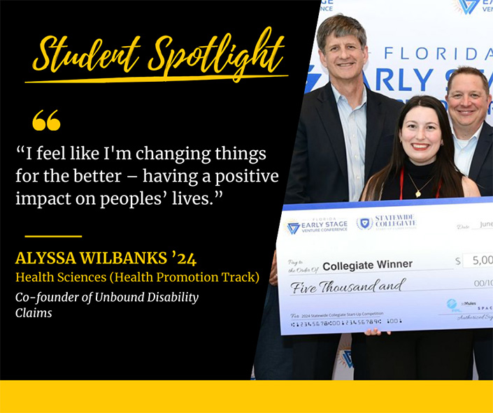 Student Spotlight: Alyssa Wilbanks, Health Sciences