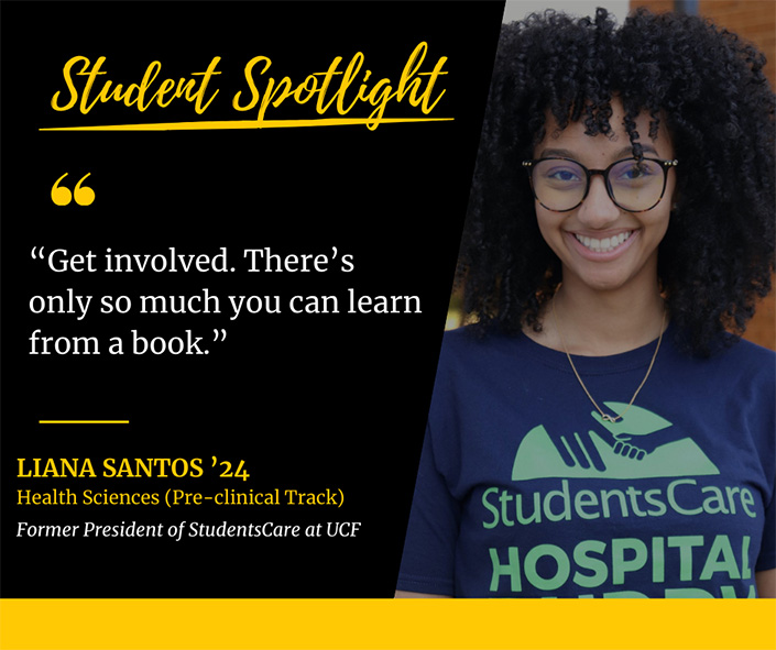 Student Spotlight: Liana Santos, Health Sciences