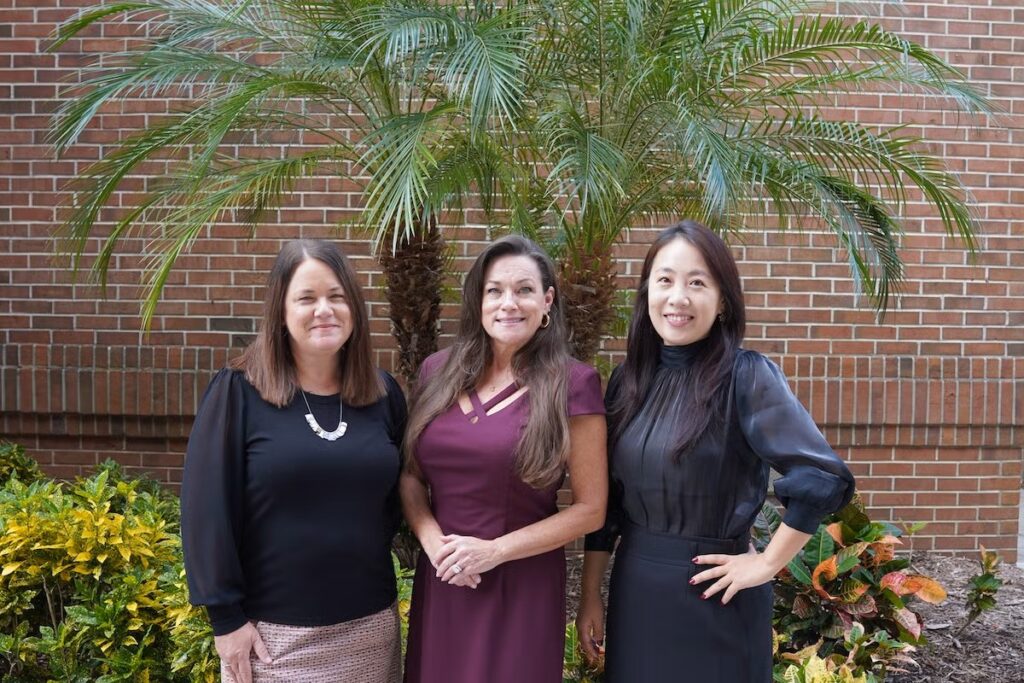 Jacqueline Towson (left), Kelly Schaffer(center) and Soyoung Park (right) — key personnel in Project ASD 7 — are leading the charge to develop a more inclusive and effective workforce to serve students with autism.