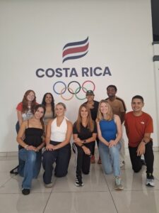 Group photo from Senior Instructor Anna Valdes' abroad class in Costa Rica