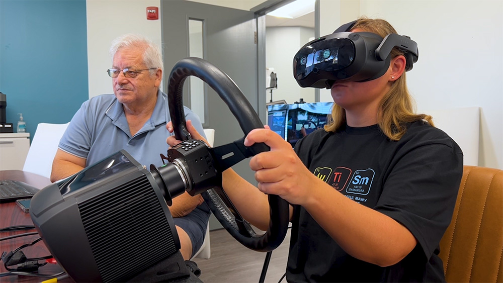 Virtual Reality Driving Lessons Help Young Adults with Autism