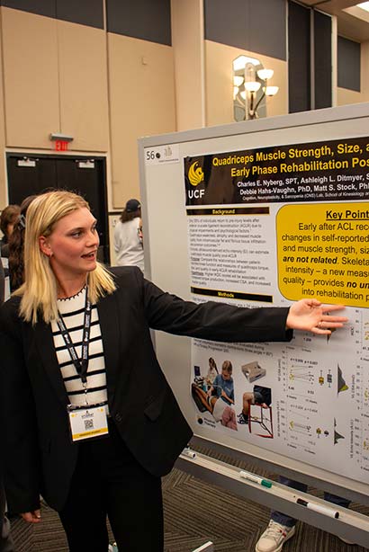 As part of the curriculum, students complete and present a research project under the supervision of a faculty mentor.