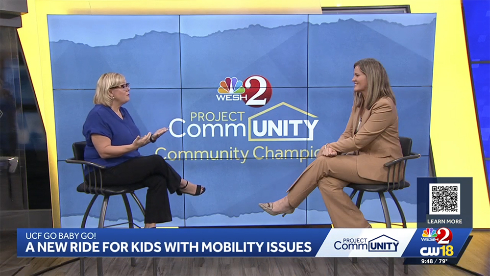 UCF Go Baby Go! Helps Children with Mobility Challenges